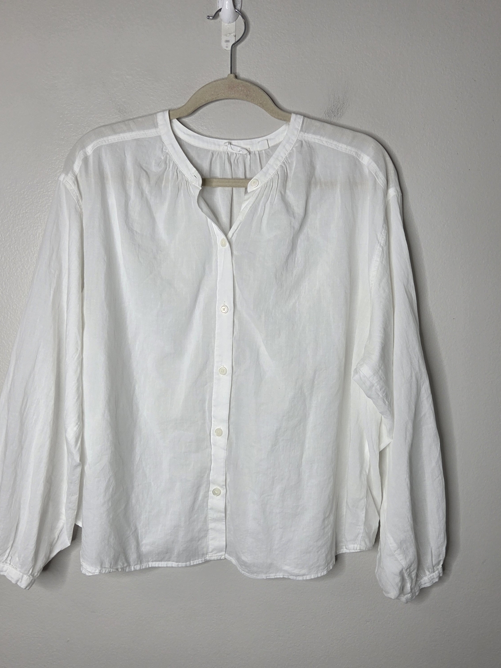 Wilfred Free Peasant Organic Cotton Oversized Blouse